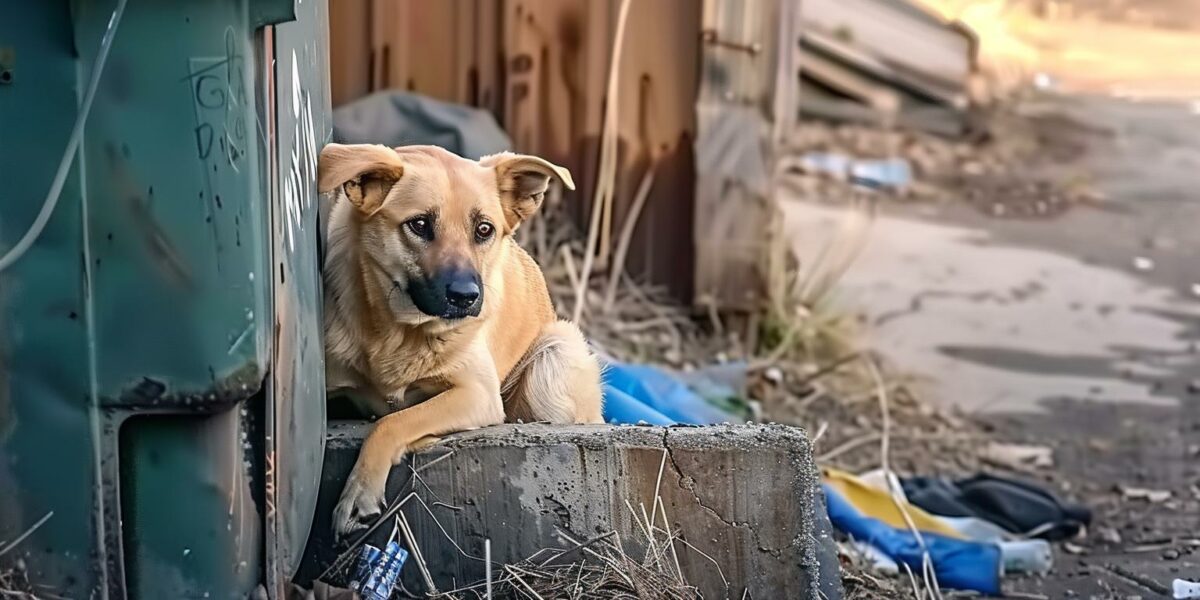 A Heartfelt Rescue: The Dumpster Dog Who Found Hope