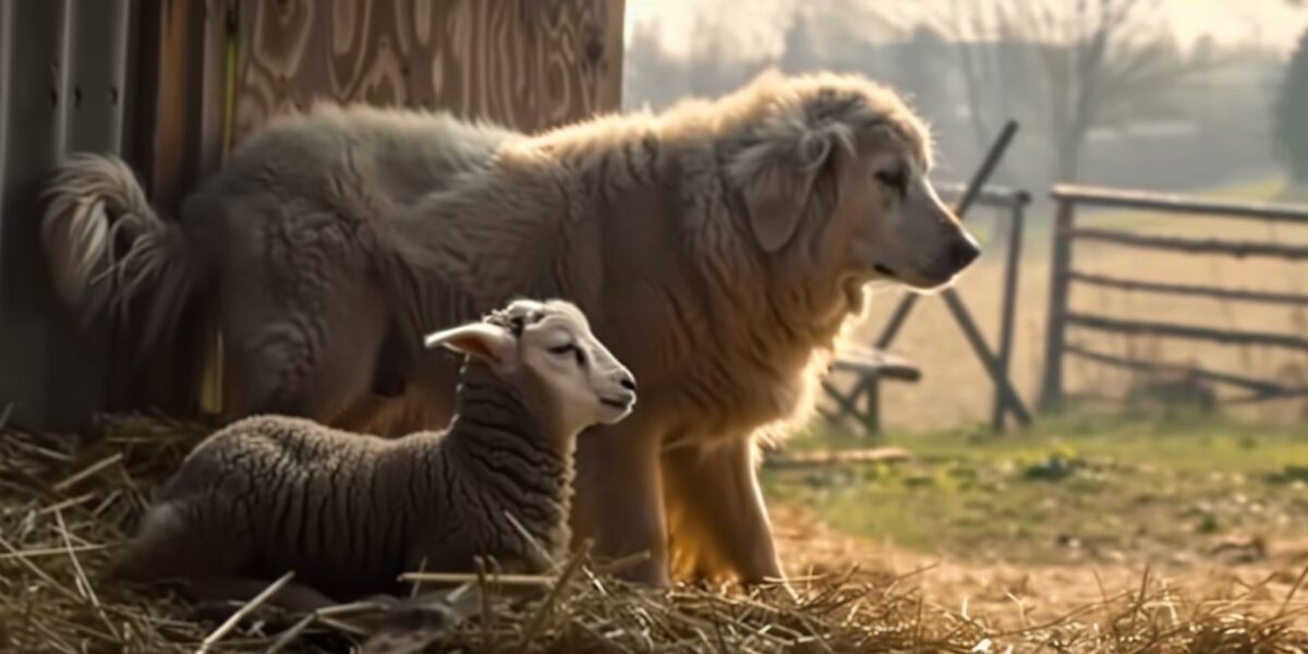 A Lamb's Heartbreak and a Dog's Compassionate Rescue