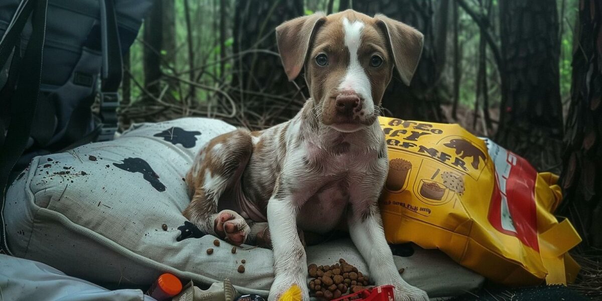 A Puppy Left Alone in the Wilderness Finds Hope in a Heartbreaking Turn of Events