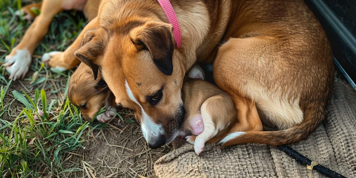 From Despair to Joy: Pregnant Dog Overcomes Tragedy and Finds Hope