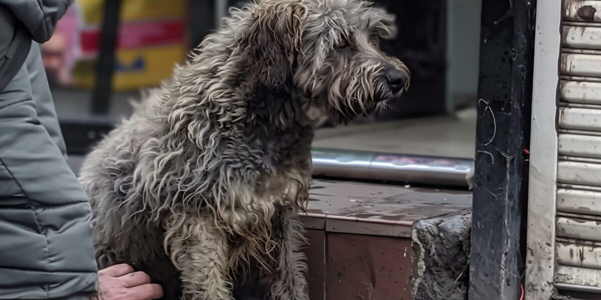 The Moment A Shivering Dog's Life Transformed By A Kind Stranger
