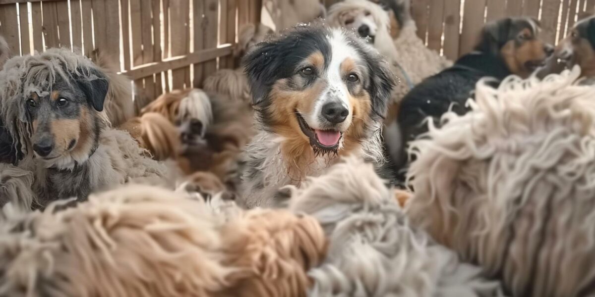 Witness the Miraculous Transformation of a Pup Weighed Down by 14 Pounds of Fur