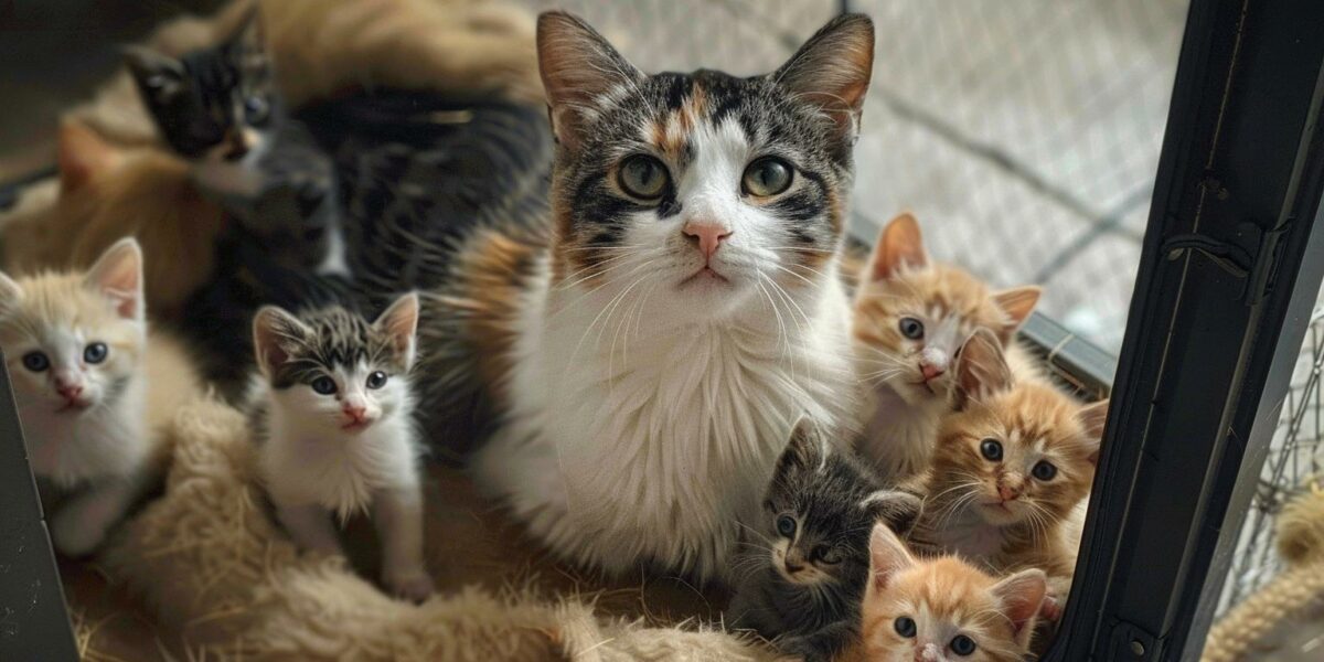 A Cat’s 99-Day Journey: From Motherhood to Finding Her Forever Home