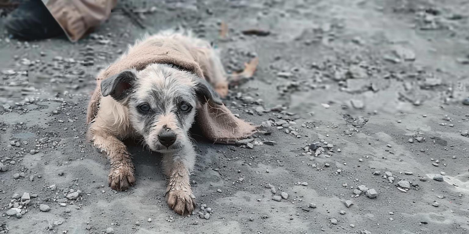 Abandoned Puppy Covered in Scales Makes an Unbelievable Transformation