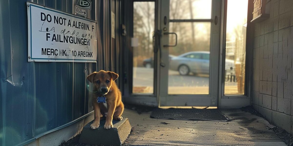 Discover the Heartbreaking Secret Shelter Staff Found Next to This Sign