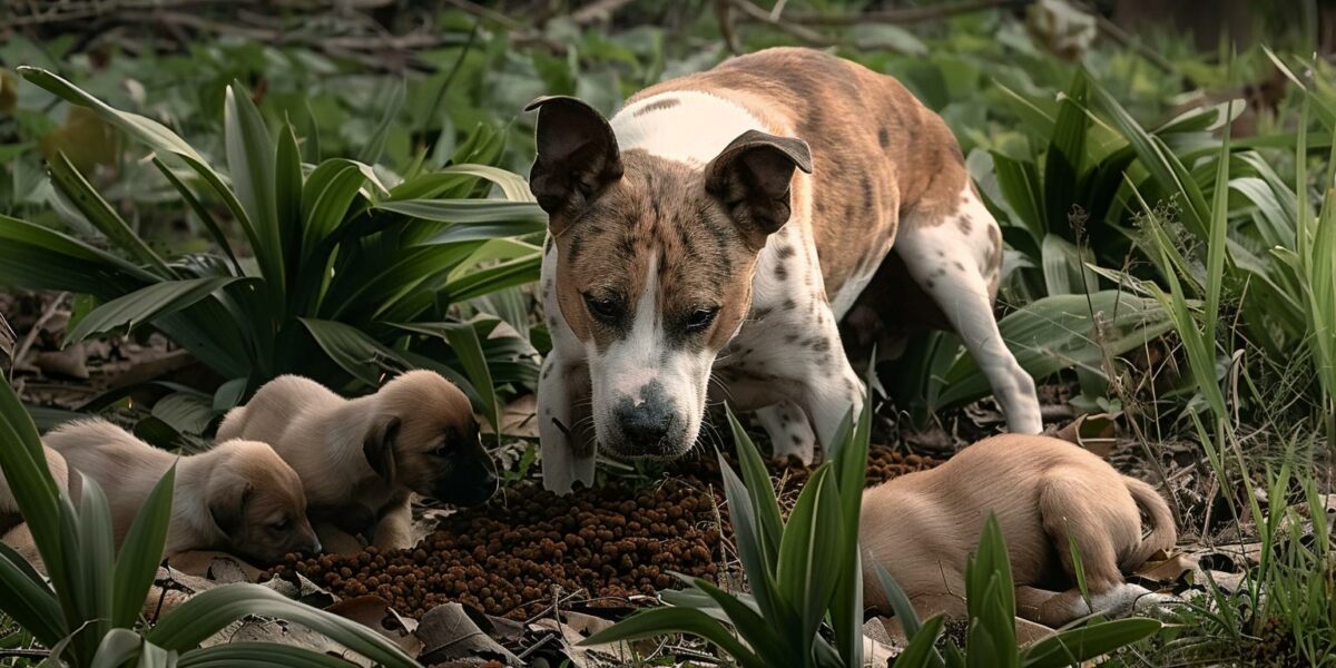 Emotional Rescue: Stray Dog Leads Rescuer to Hidden Puppies in Heart-Stopping Drama