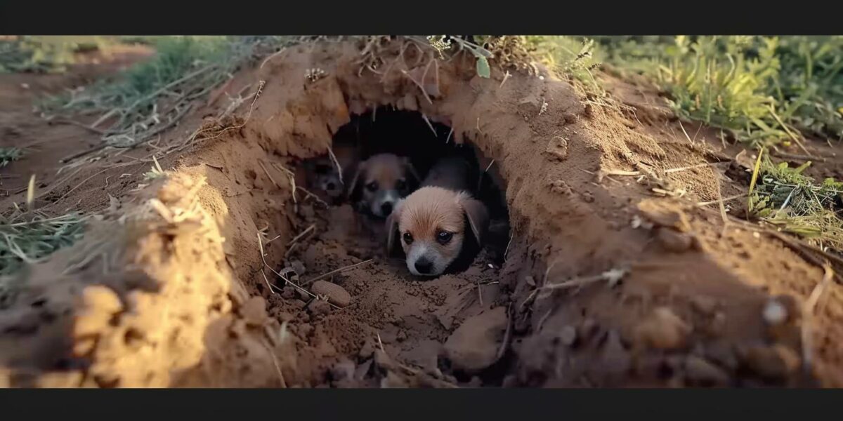 Mother Dog's Tearful Reunion With Her Lost Puppies Will Tug at Your Heartstrings