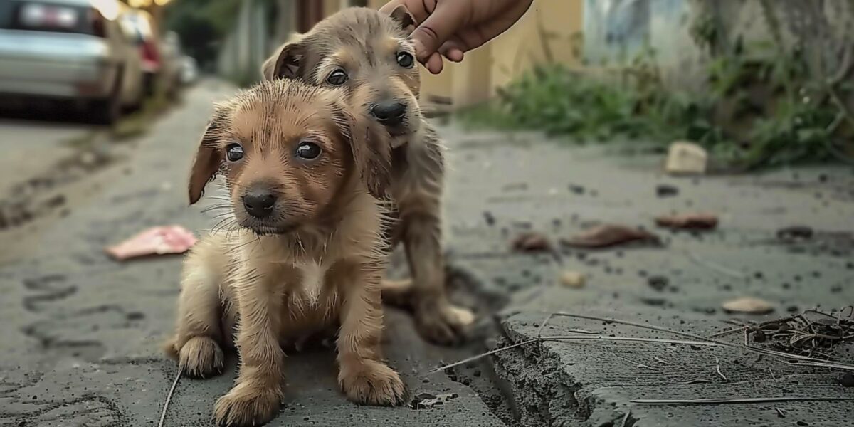 Rescue Mission Unveils Heartfelt Transformation of Abandoned Puppies