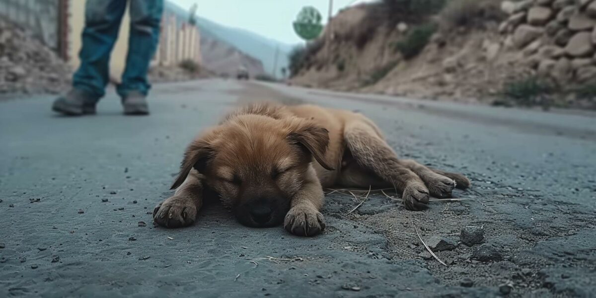 Rescuers' Race Against Time to Save a Starving Puppy