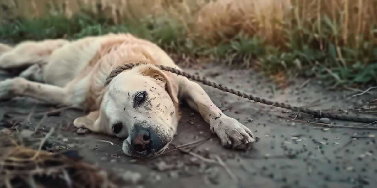 Terrified Dog's Incredible Journey to Escape Abuse and Find Safety