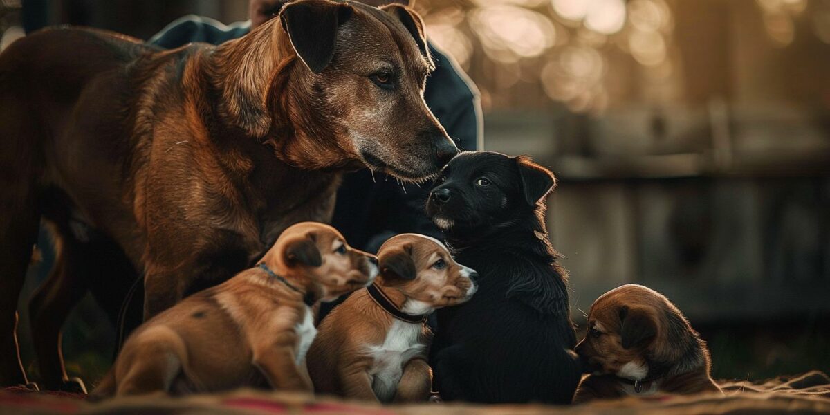 The Emotional Journey of a Dog Family: From Desperation to Love