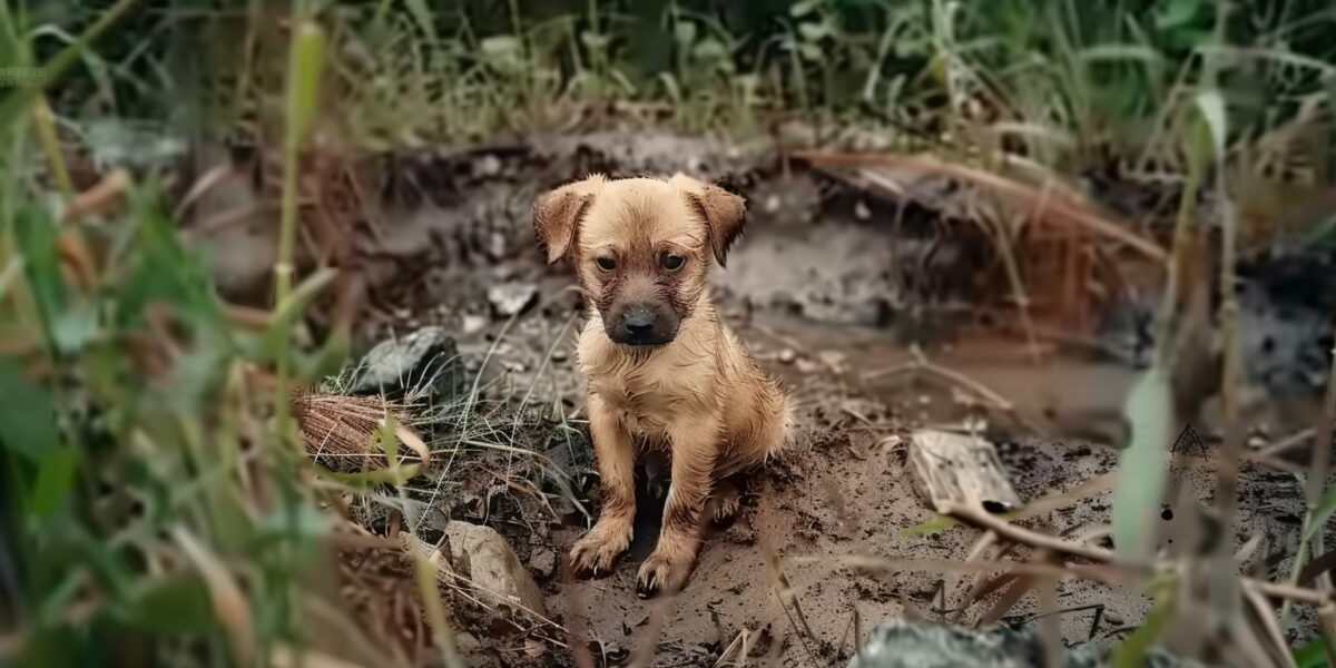 Tiny Puppy Left Alone In The Dirt Finally Gets His Miraculous Rescue