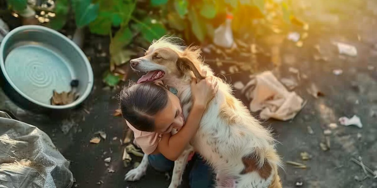 Woman's Act of Kindness Transforms Stray Dog's Life Forever