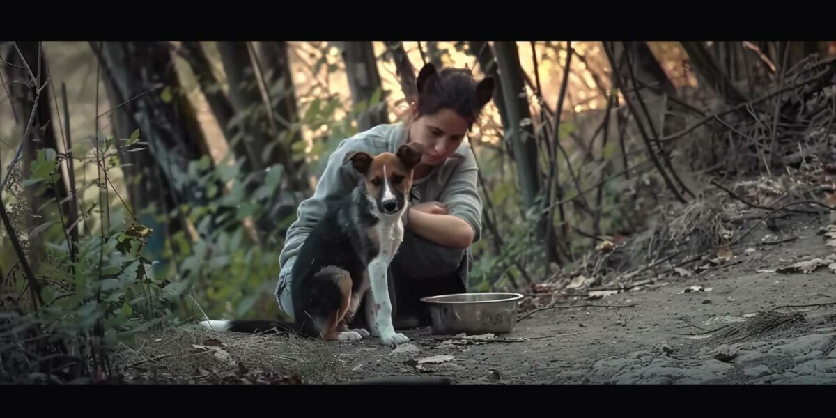 Woman's Forest Hike Turns Into Life-Saving Mission for Abandoned Puppy