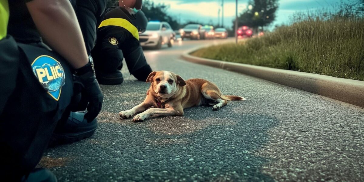 A Devastated Pup's Miraculous Roadside Rescue Will Tug At Your Heartstrings