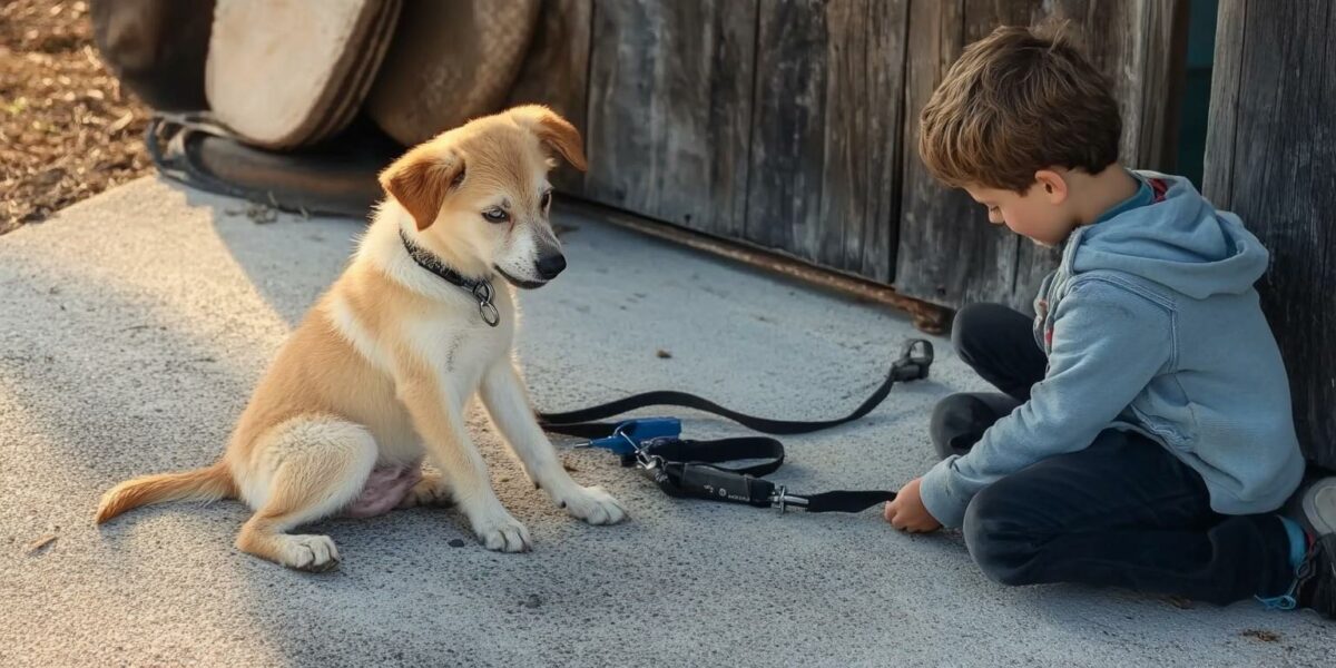 Abandoned Puppy Finds Unlikely Sanctuary and Captivates Ranch Family