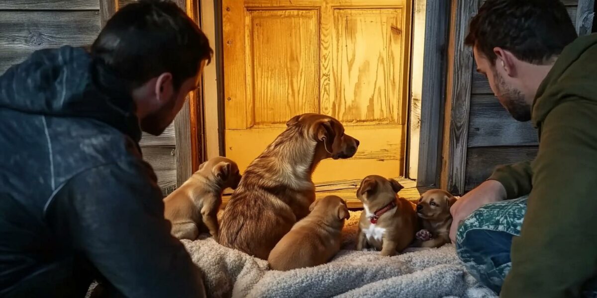 Bachelor Party's Unforeseen Twist: Stray Mama Dog and Her Pups Steal Hearts