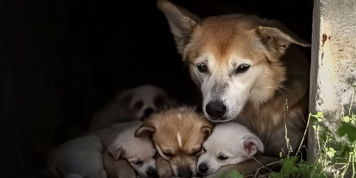 From Despair to Joy: You Won't Believe What Happened to This Abandoned Mama Dog and Her Puppies