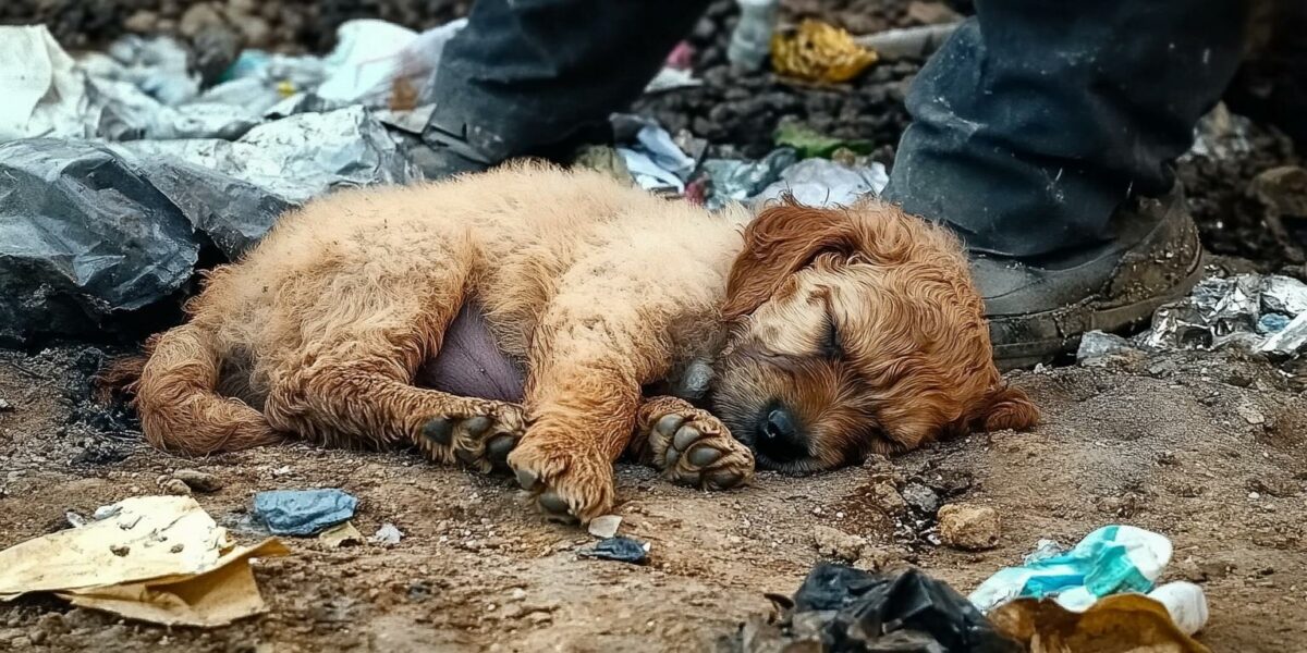 Puppy Found in Trash Overcomes Impossible Odds to Thrive