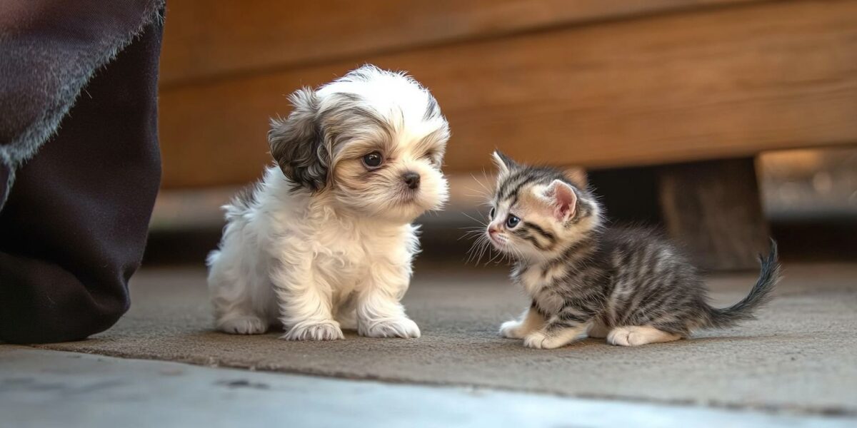 Rescue Puppy and Kitten's Unexpected Friendship Will Melt Your Heart