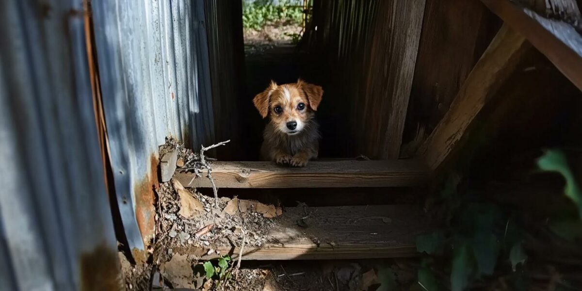 Rescuer's Heart Stops When He Discovers Unexpected Surprise in Abandoned Stairwell