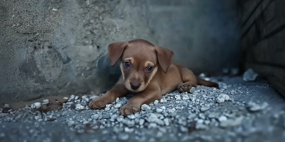 The Tearful Journey of a Puppy Desperate for a Loving Hand