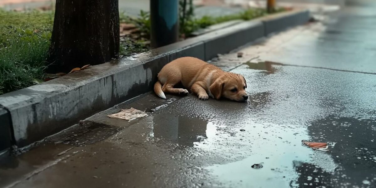 Tiny Puppy’s Heartbreaking Cry in the Rain Leads to Unbelievable Rescue