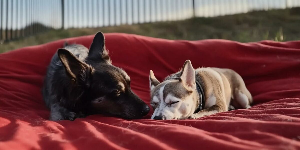 Dog's Heart-Wrenching Farewell to Best Friend Will Leave You Breathless