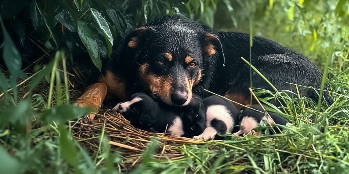 Rescuer Finds A Mother Dog's Secret Struggle And Her Miraculous Turnaround