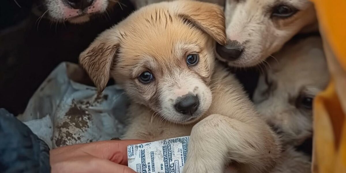 The Heart-Wrenching Tale of the Sole Puppy Rescued from a Doomed Pack