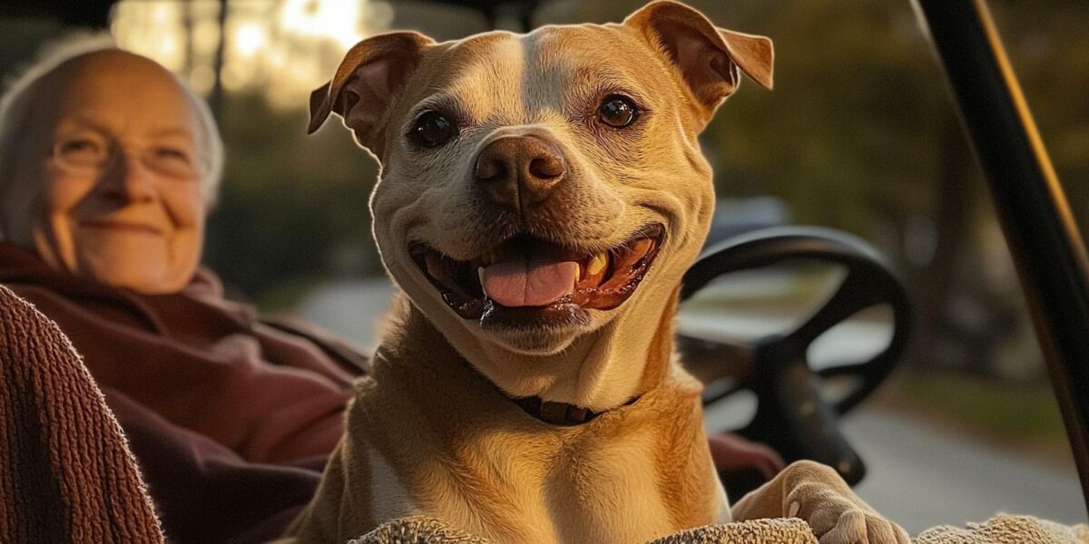 This Elderly Pitbull's Unbelievable Transformation Will Leave You Speechless