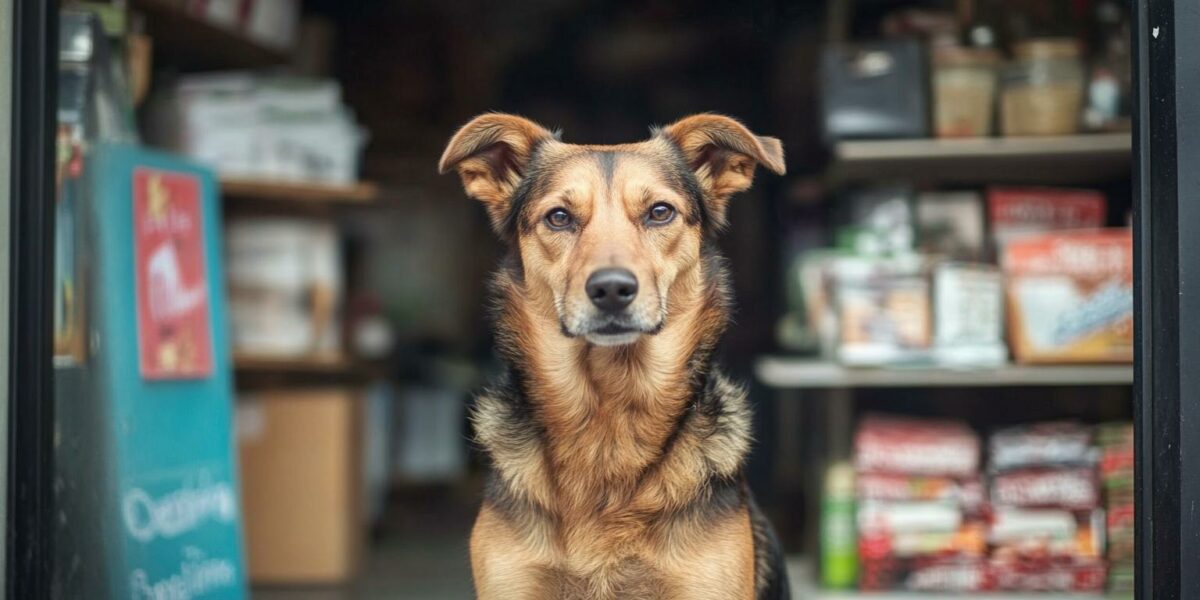 You Won't Believe What This Dog Did Outside a Store Alone!