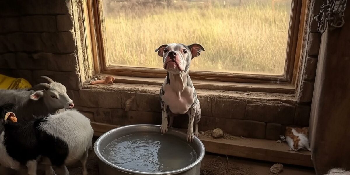 You'll Be Astonished By This Deaf Pit Bull's Unbelievable Adventures on the Farm