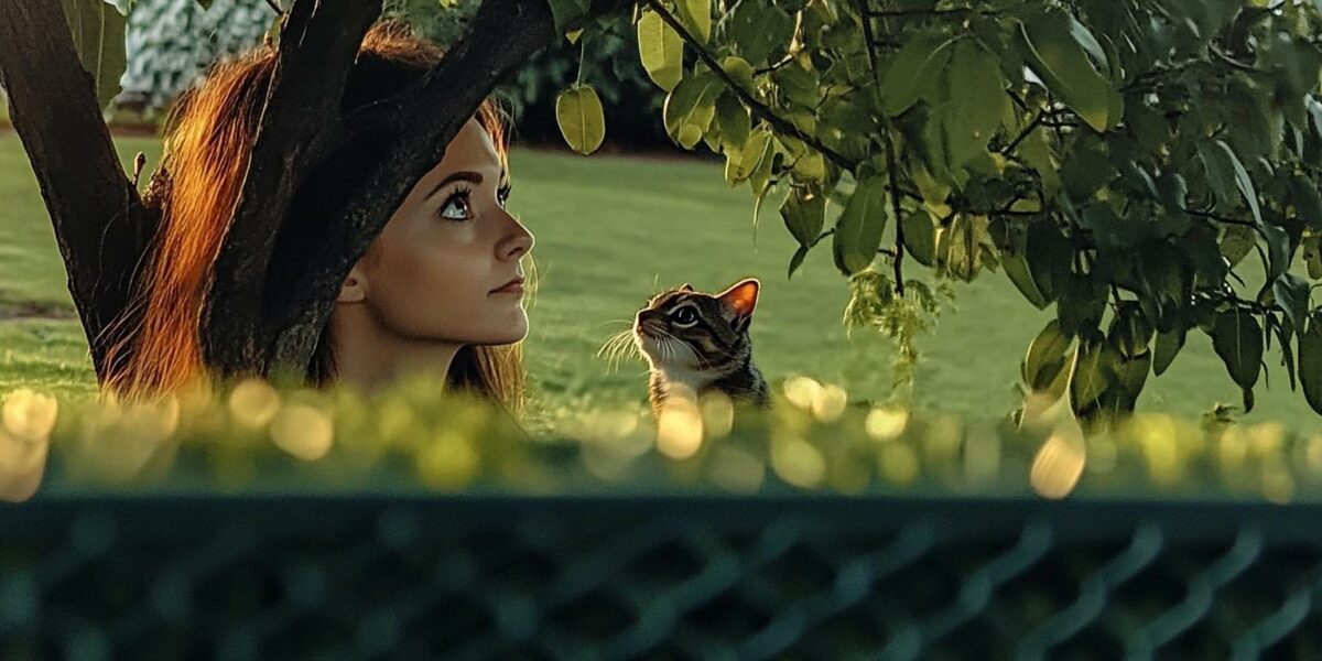 A Curious Gaze from the Trees: What She Found Will Melt Your Heart