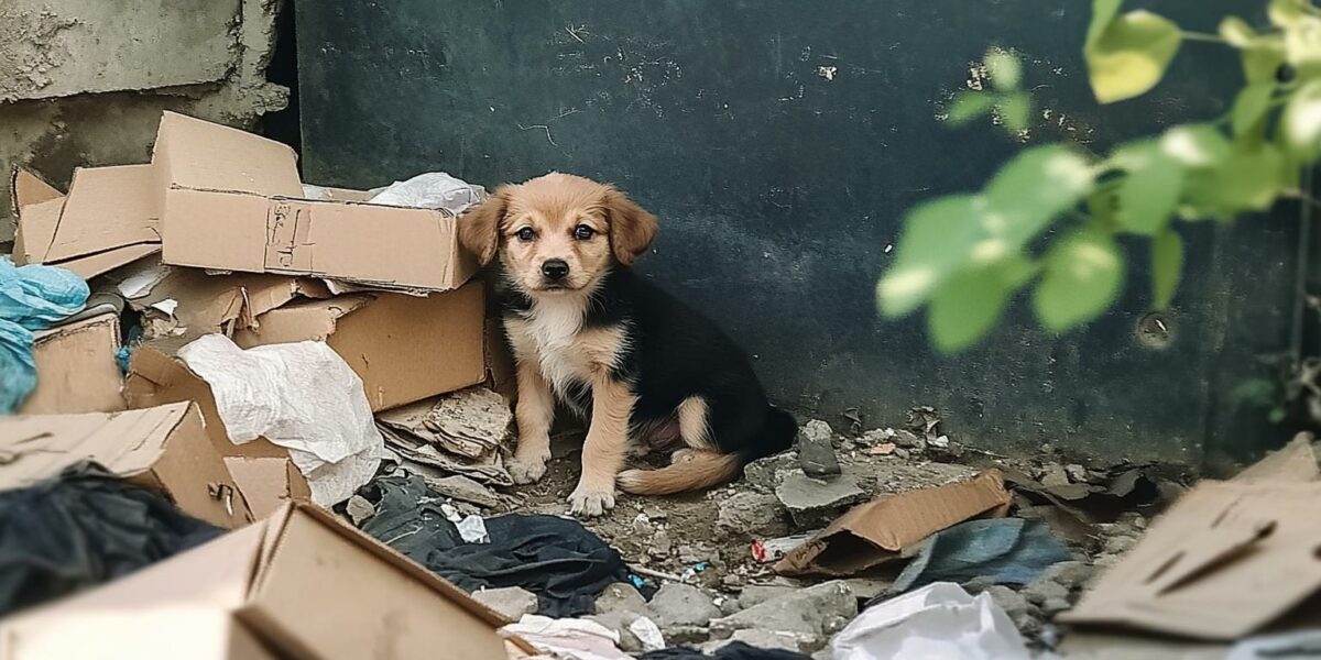 A Dumpster's Shadow to a Life Full of Light: Puppy’s Unexpected Journey