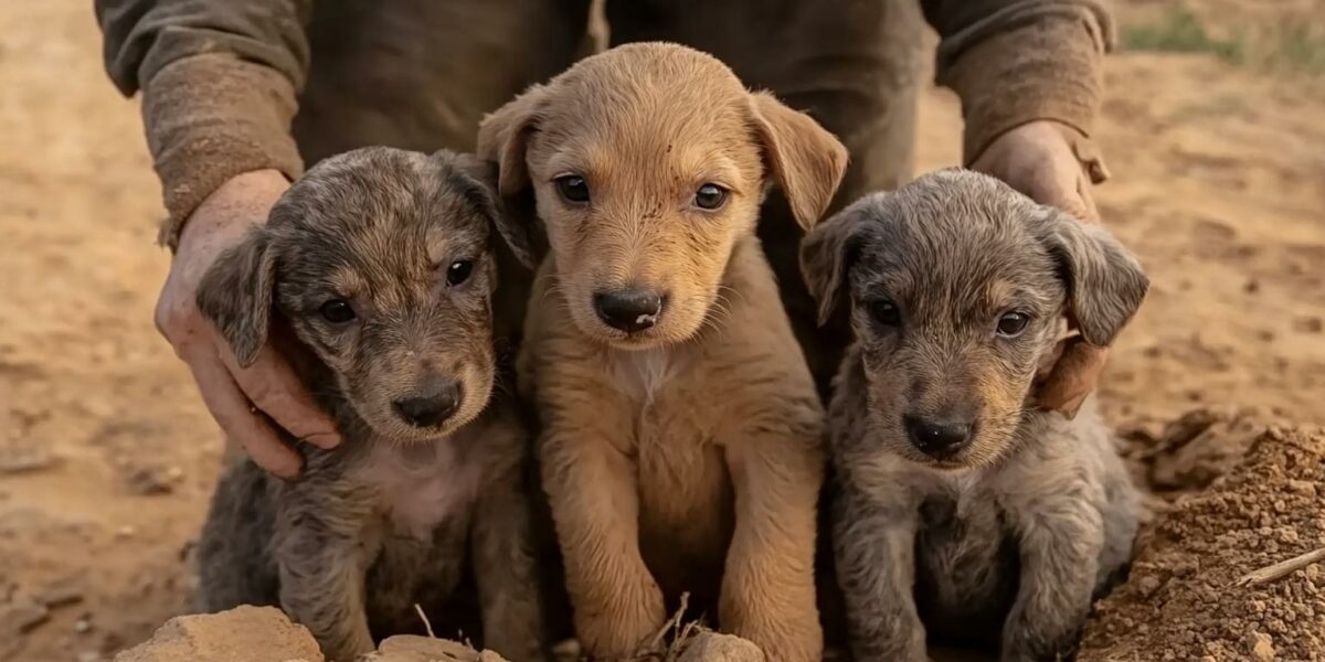 A Heartfelt Tale of Survival: Puppies' Emotional Plea in the Wilderness