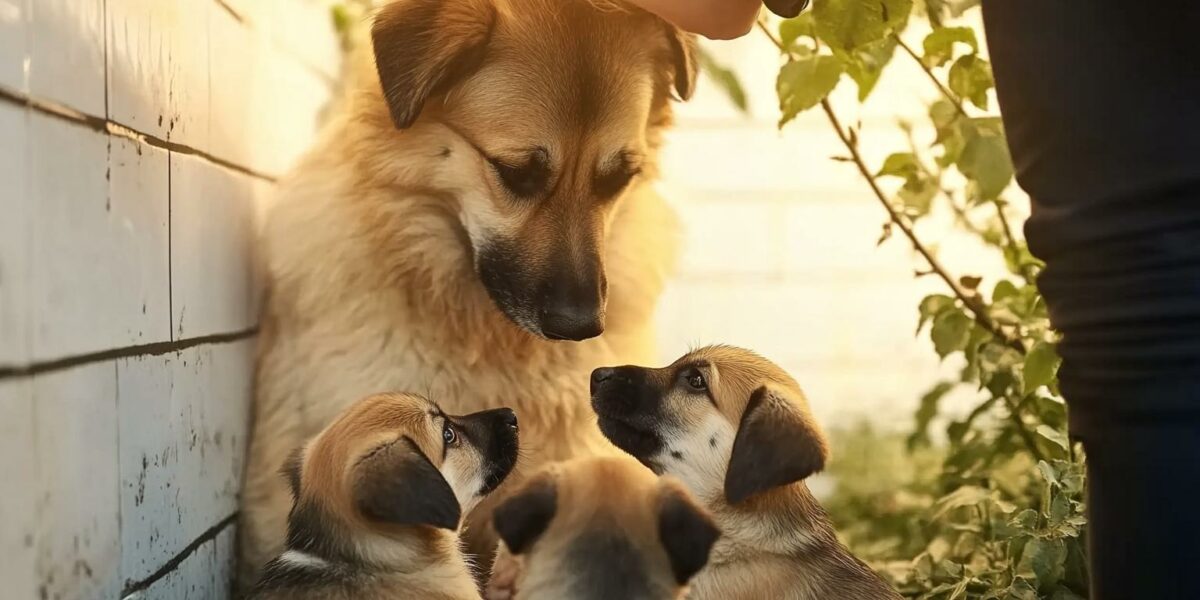 A Mama Dog's Unexpected Journey From Abandonment to Finding Love