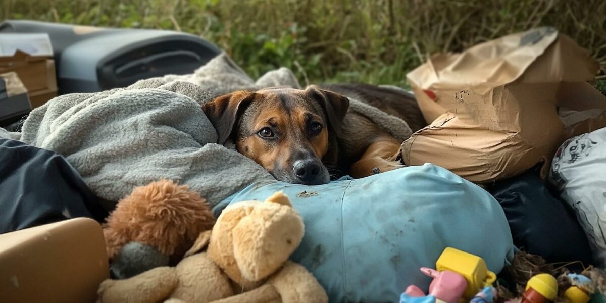 Abandoned and Alone: What She Found Among the Trash Will Warm Your Heart