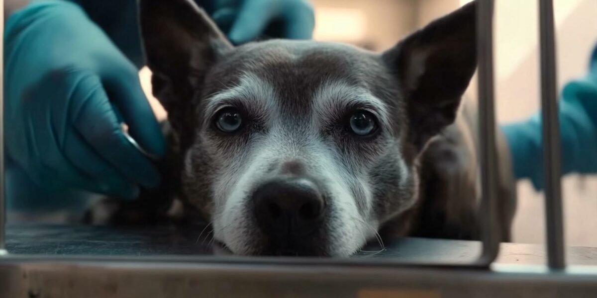 Abandoned At The Vet: The Heart-Tugging Journey Of A Senior Dog Named Sky