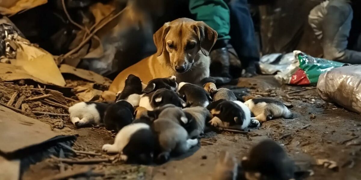 Abandoned Puppies Find Unexpected Love in a Surprising Place