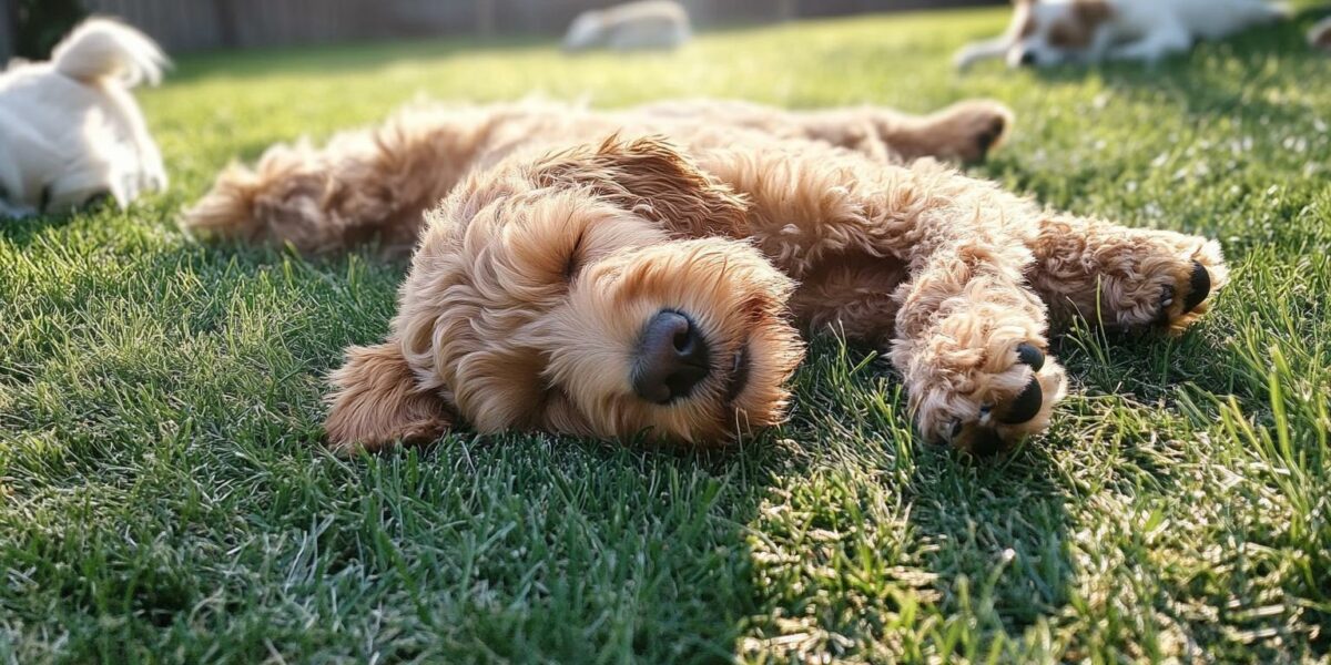 Adorable Pup's Mysterious Sleep Struggles Have the Internet Buzzing