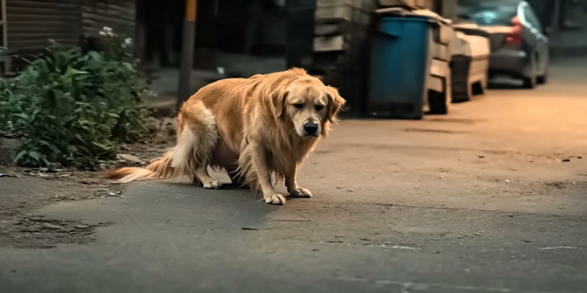 Dog With Unbelievably Swollen Belly Found Begging For Help, What Happened Next Will Amaze You