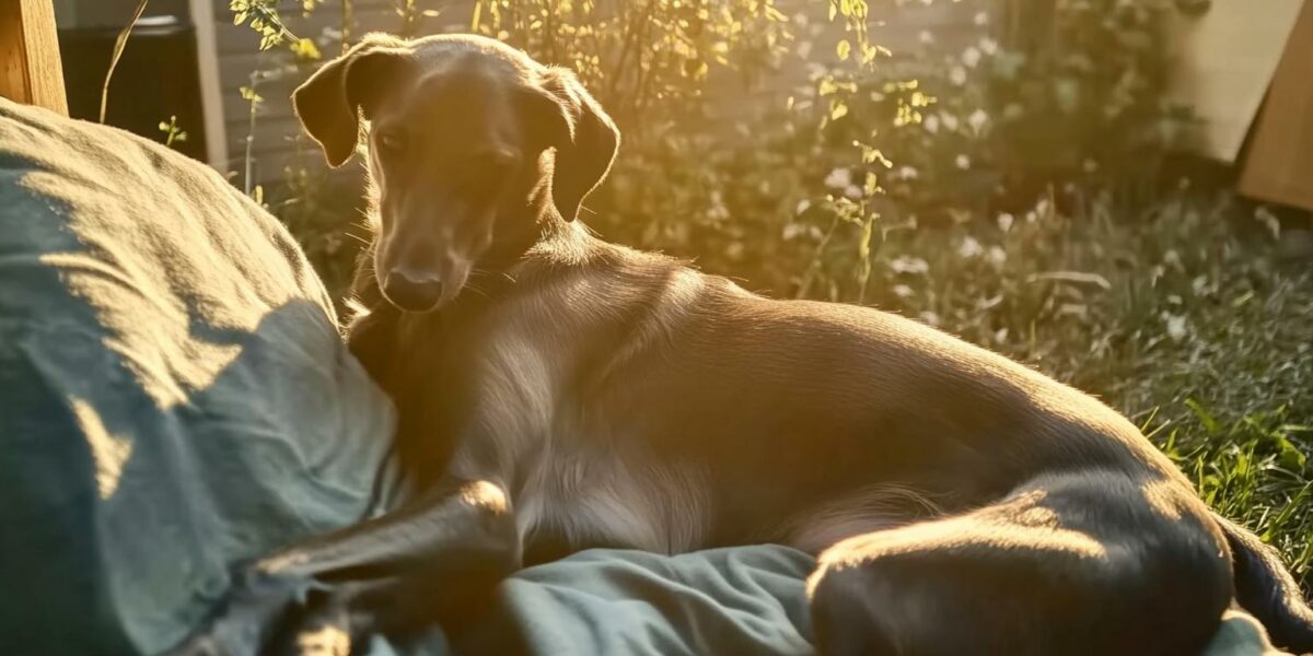 From Fear to Forever: The Transformation of a Rescued Racer Dog