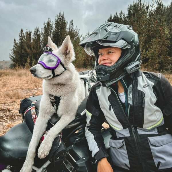 Journey of Healing: Woman and Her Dog's Motorcycle Adventures After Heartbreak-1