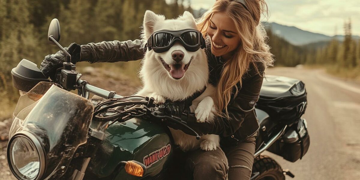 Journey of Healing: Woman and Her Dog's Motorcycle Adventures After Heartbreak