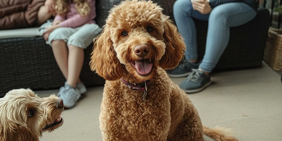 Man's Grooming Mishap with Goldendoodle Leaves Family in Stitches and Surprise