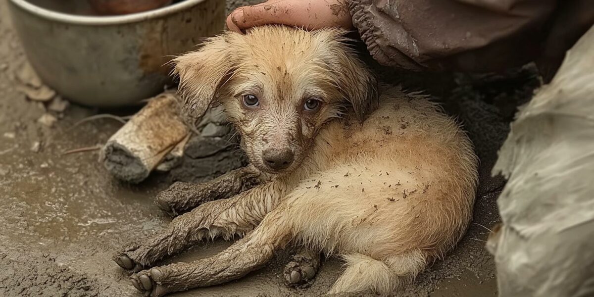 Rescued Pup's Miraculous Journey from Despair to Joy