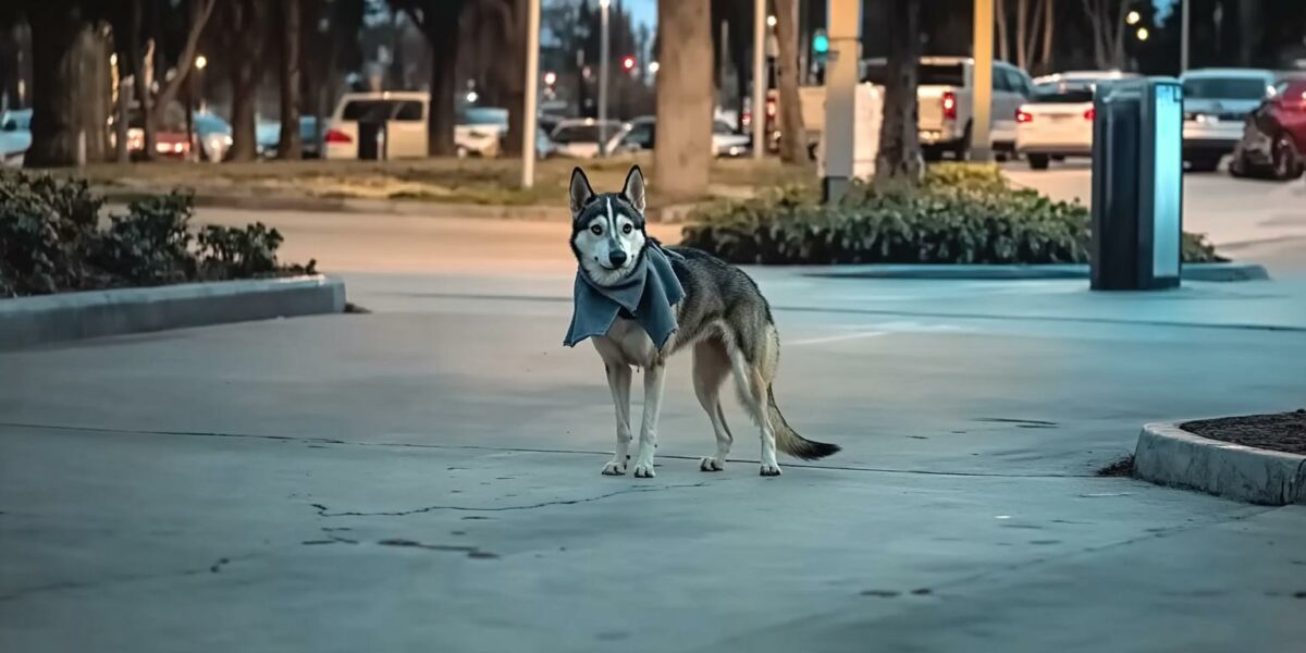 Rescuers Discover Timid Canine With Mysterious Neck Accessory at Drive-Thru