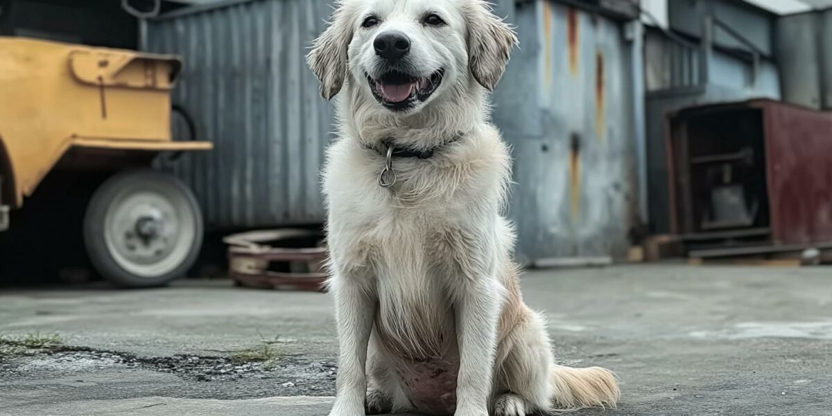 Rescuers Uncover the Heartbreaking Secret Behind a Dog's Bloated Belly