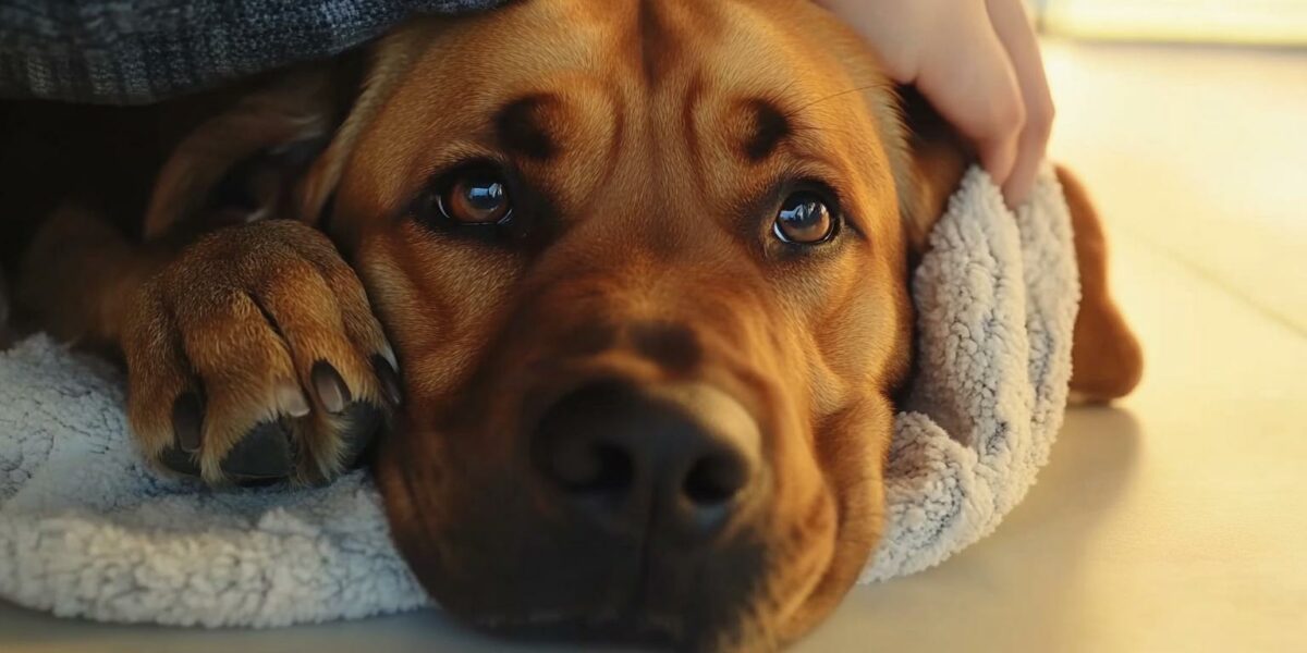 The Heartfelt Bedtime Ritual of a Once-Homeless Pup